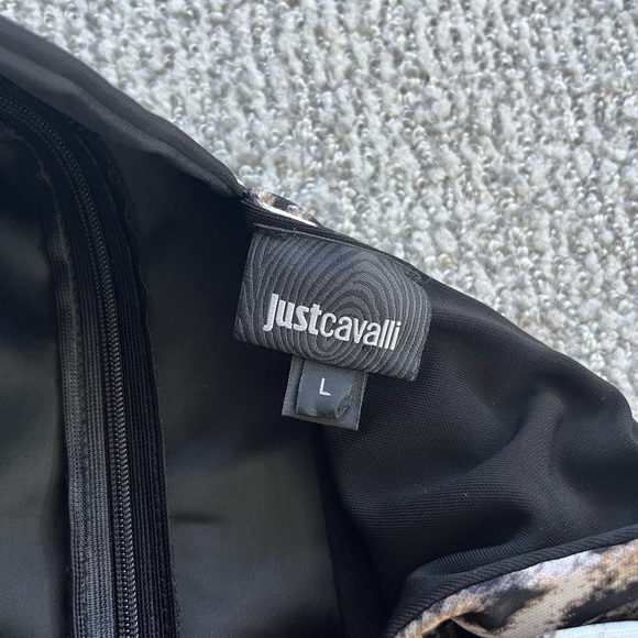 Just Cavalli Leopard Long Formal Dress Size L - Picture 9 of 14